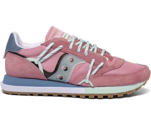 Tenis Saucony Jazz DST Unisexo Zapatos Originales Rose / Azules México MX-097-TE